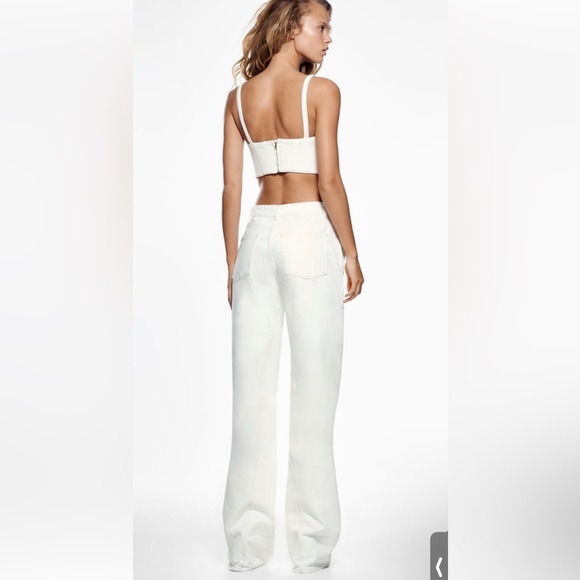 ZARA Super Wide Leg Jeans - Picture 9 of 16